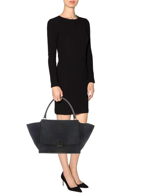 celine trapeze medium black|CELINE Trapeze Medium Bags & Handbags for Women.